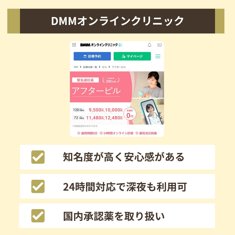 DMMオンラインクリニックは知名度が高く利用のハードルが低い