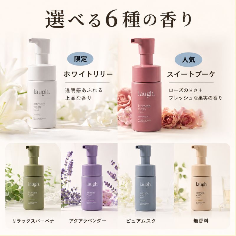 ラフドットの香り一覧